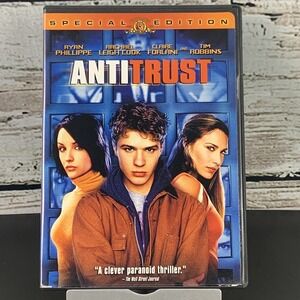 Antitrust (DVD, 2001) Ryan Phillippe, Tim Robbins,‎ Rachael Leigh Cook